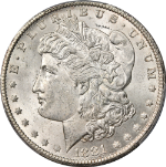 1881-CC Morgan Silver Dollar PCGS MS63 Blast White Great Eye Appeal