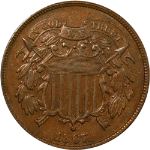 1867 Two (2) Cent Piece