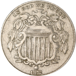 1872 Shield Nickel