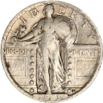 1923-P Standing Liberty Quarter