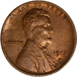 1912-D Lincoln Cent - Cleaned