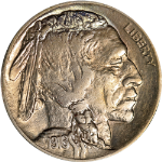 1916-D Buffalo Nickel - Cleaned