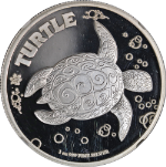 2014 Niue Silver $2 Hawksbill Turtle NGC PF70 Ultra Cameo Early Releases