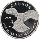 2014 Canada Silver $5 Peregrine Falcon NGC PF70 Ultra Cameo Early Releases