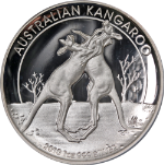 2010-P Australia Silver $1 Kangaroo High Relief NGC PF70 Ultra Cameo