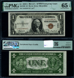 FR. 2300 $1 1935-A Hawaii Note S-C Block Gem PMG CU65 EPQ