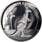 2012-P Australia 1 Ounce Silver $1 Kangaroo High Relief NGC PF70 Ultra Cameo