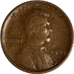 1909-S Lincoln Cent - Choice