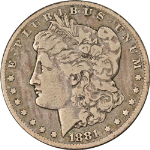 1881-CC Morgan Silver Dollar Nice F+ Great Eye Appeal Nice Strike
