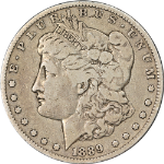 1889-CC Morgan Silver Dollar Nice VG/F Key Date Nice Eye Appeal Nice Strike