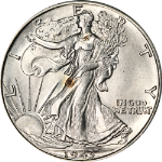 1943-D Walking Liberty Half