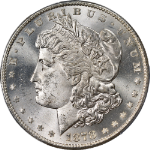 1878-S Morgan Silver Dollar PCGS MS65 Blast White Great Eye Appeal