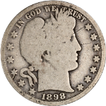 1898-O Barber Half Dollar
