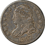 1827 Bust Dime &#39;Pointed Top 1 in 10c&#39; Nice XF Nice Eye Appeal Nice Strike