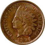 1894 Indian Cent - Choice+