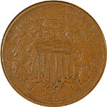 1868 Two (2) Cent Piece