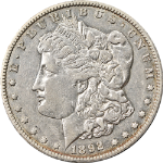 1892-CC Morgan Silver Dollar Choice XF Key Date Great Eye Appeal Nice Strike