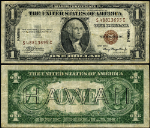 FR. 2300 $1 1935-A Hawaii Note S-C Block VF Gutterfold