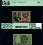 FR. 1309 25 c. 5th Issue Fractional Note PCGS VF30