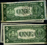 FR. 1608 2300 $1 1935-A Silver Certificate Hawaii Note VF+ - Short Snorter