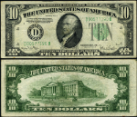 FR. 2009 D $10 1934-D Federal Reserve Note Cleveland D-B Block XF