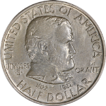 1922 Grant Star Commem Half Dollar Nice BU+ Key Date Great Eye Appeal