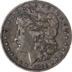 1895-O Morgan Silver Dollar Choice VF+ Key Date Great Eye Appeal Nice Strike