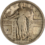 1917-P Type 1 Standing Liberty Quarter