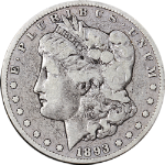 1893-CC Morgan Silver Dollar Nice VG/F Key Date Nice Eye Appeal Nice Strike