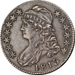 1815/2 Bust Half Dollar Choice XF++ Details Key Date 0-101 R.2 Strong Strike