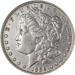 1889-O Morgan Silver Dollar - VAM 1A1 - Clashed &#39;E&#39;