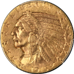 1915 Indian Gold $5 PCGS MS64 Great Eye Appeal Nice Luster Nice Strike