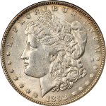 1892-P Morgan Silver Dollar ANACS MS60 Nice Luster