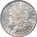 1878-P 8TF Morgan Silver Dollar PCGS MS63 Nice Luster Nice Strike