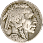 1919-S Buffalo Nickel - Choice