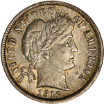 1916-P Barber Dime