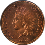 1879 Indian Cent Proof PCGS PR64 RB Great Eye Appeal Strong Strike