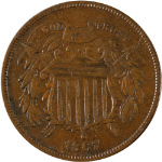 1867 Two (2) Cent Piece