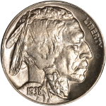 1938-D/D Buffalo Nickel