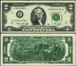 FR. 1935-E $2 1976 Federal Reserve Note E40000054A E-A Block Choice CU+