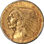 1914-D Indian Gold $2.50 PCGS MS61 Nice Eye Appeal Nice Strike