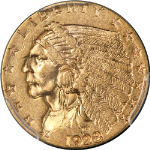 1928 Indian Gold $2.50 PCGS AU55 Nice Eye Appeal Nice Strike