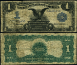 FR. 233 $1 1899 Silver Certificate Fine - Stain