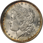 1883-P Morgan Silver Dollar ANACS MS65 Superb Eye Appeal Strong Strike