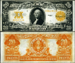 FR. 1187 $20 1922 Gold Certificate VF