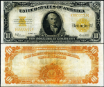 FR. 1173 $10 1922 Gold Certificate VF