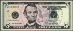 FR. 1993 A $5 2006 Federal Reserve Note IA01331000* IA-* Block Gem CU Star