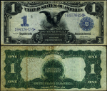FR. 229 $1 1899 Silver Certificate VF - Discoloration