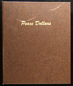 Used Dansco Peace Dollar Album - #7175, No Coins