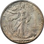 1947-D Walking Liberty Half CAC Sticker PCGS MS66 Nice Eye Appeal Strong Strike